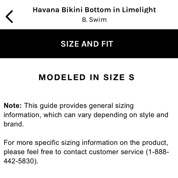 B. SWIM ❤️‍🔥 HAVANA BOTTOMS IN LIMELIGHT NWT SIZE LARGE - Picture 5 of 10
